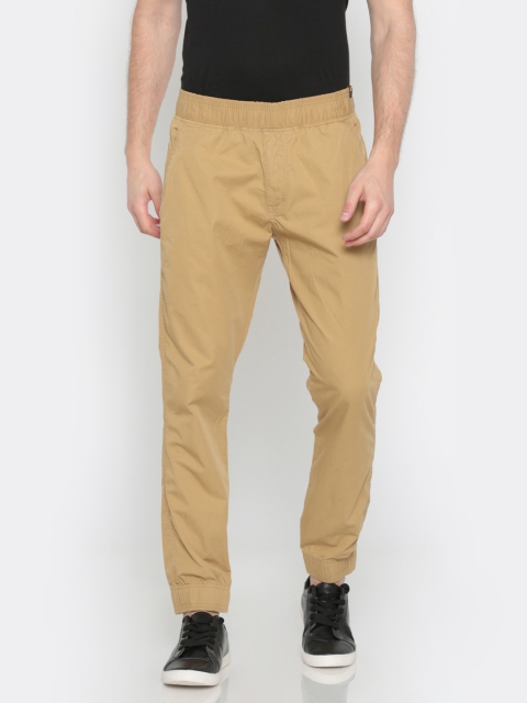 

Sports52 wear Men Khaki Slim Fit Solid Joggers