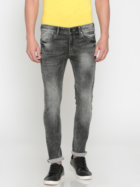 

Pepe Jeans Men Black Cane Skinny Fit Low-Rise Clean Look Stretchable Jeans