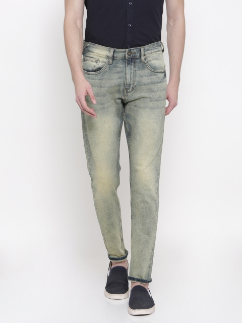 

Pepe Jeans Men Blue Slim Fit Low-Rise Clean Look Jeans