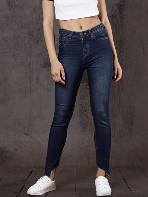 

Roadster Women Blue Skinny Fit Mid-Rise Clean Look Stretchable Jeans
