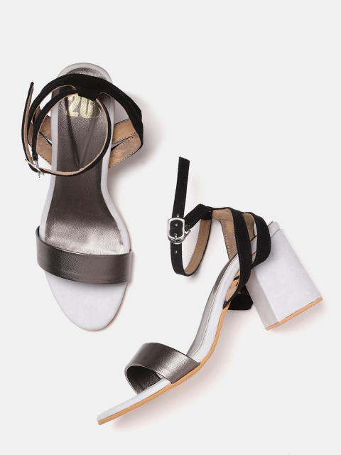 

20Dresses Women Gunmetal-Toned Heels, Metallic