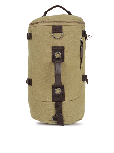 

Roadster Women Beige Solid Backpack cum Duffel Bag