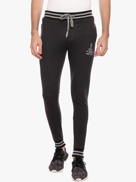 

Duke Charcoal Grey Straight Fit Jogger Track Pants