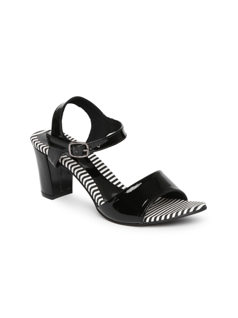 

Inc 5 Women Black Block Heels