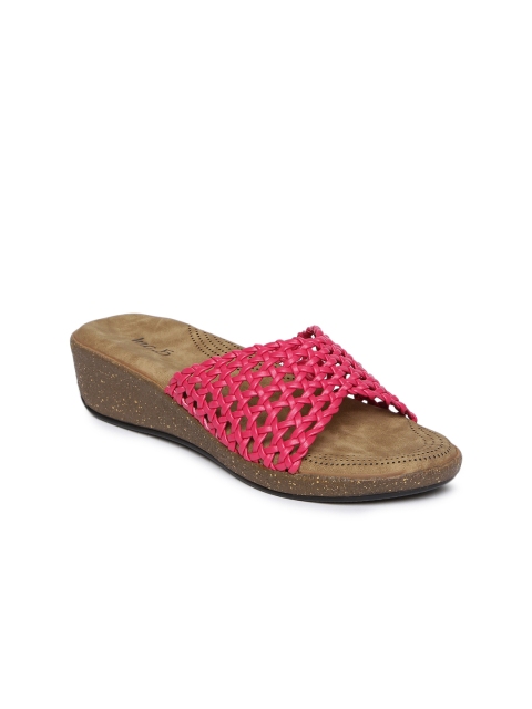 

Inc 5 Women Pink Solid Wedges