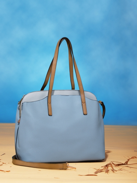

Mast & Harbour Blue Solid Shoulder Bag