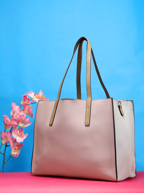 

Mast & Harbour Pink Solid Shoulder Bag