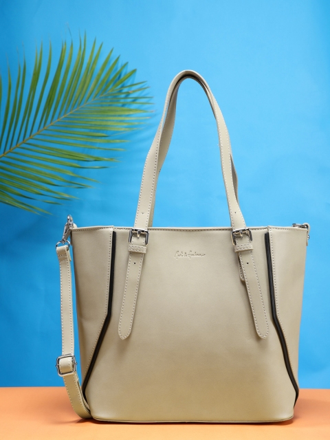 

Mast & Harbour Beige Solid Shoulder Bag