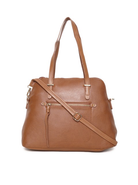 

DressBerry Brown Solid Shoulder Bag