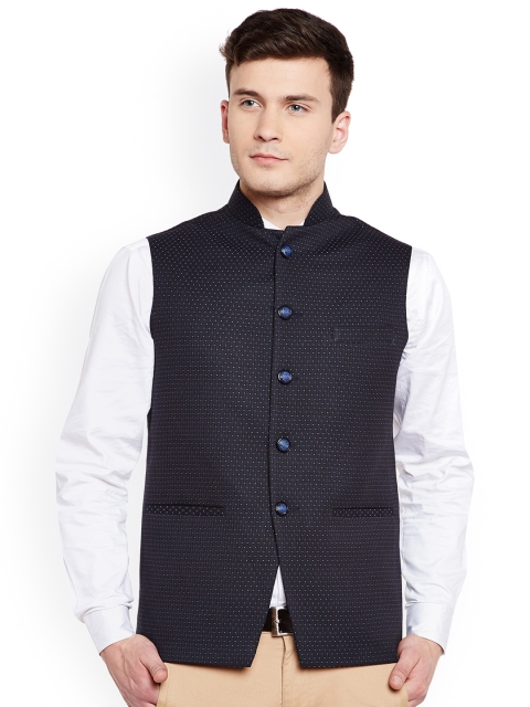 

Wintage Men Black Nehru Jacket