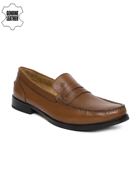 

Arrow Men Tan Harrington Genuine Leather Loafers