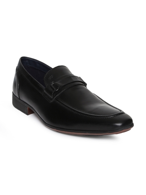 

Arrow Men Black Dayton Leather Formal Slip-on Shoes