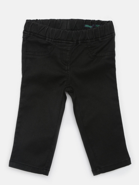 

United Color of Benetton Girls Black Jeggings