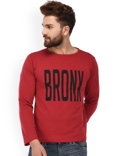 

Rigo Men Red Printed Sweatshirt