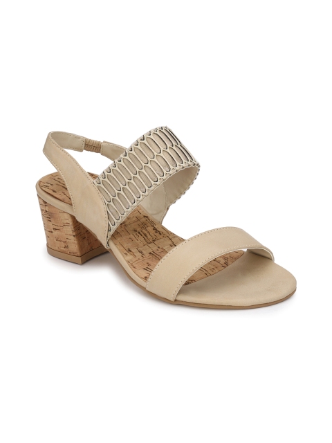 

Valentino Women Beige Solid Sandals