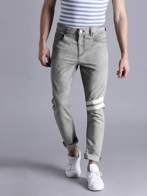 

Kook N Keech Men Grey Regular Fit Mid-Rise Clean Look Jeans