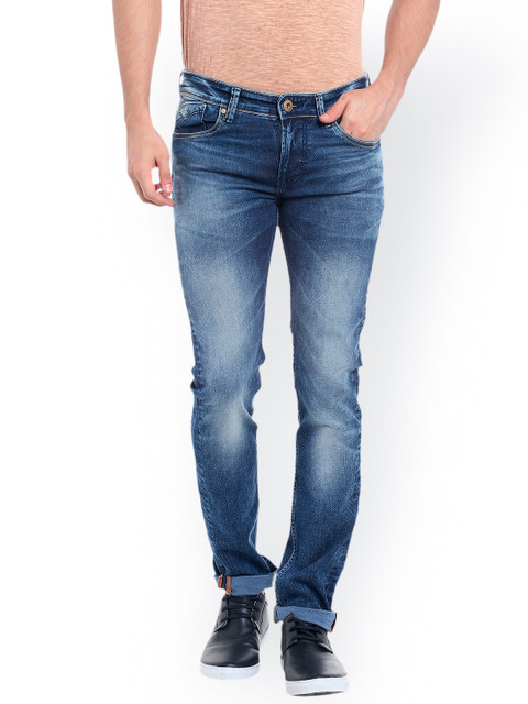 

Killer Men Blue Slim Fit Mid-Rise Clean Look Jeans