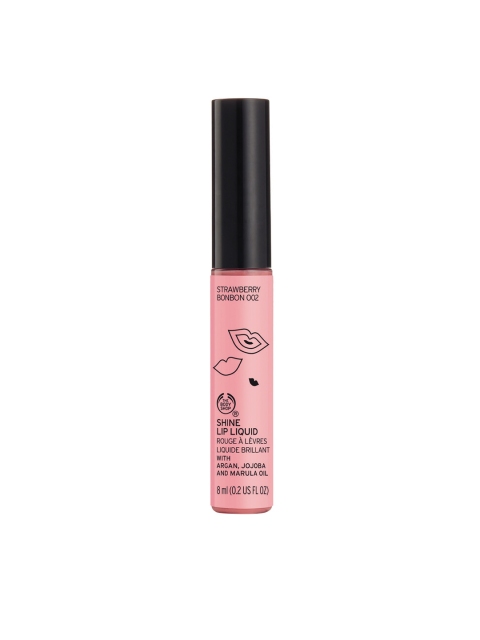

THE BODY SHOP Shine Lip Liquid - Strawberry Bonbon 8ml, Pink