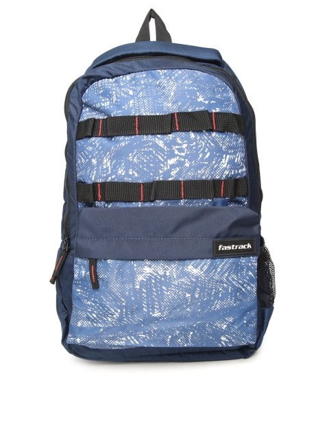 

Fastrack Men Blue Graphic Print Laptop Backpack