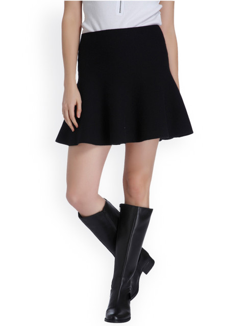 

Vero Moda Black Flared Mini Skirt