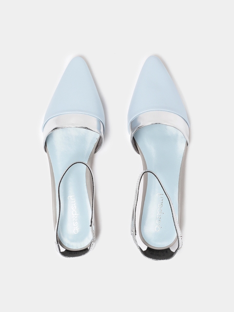 

DressBerry Women Blue Solid Synthetic Ballerinas