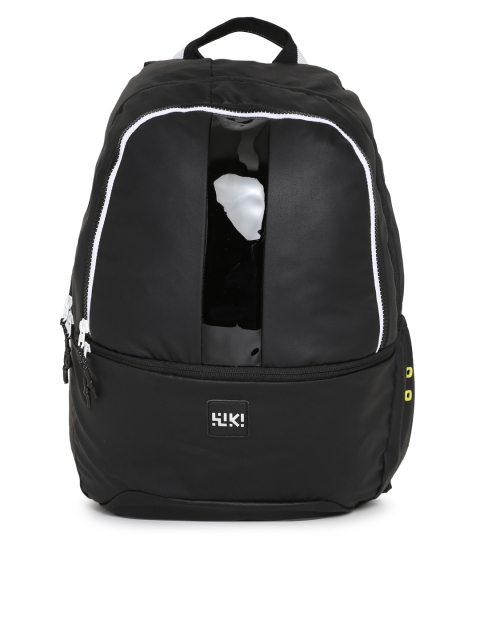 

Wildcraft Trans-pack Unisex Black Trans-pack Solid Backpack