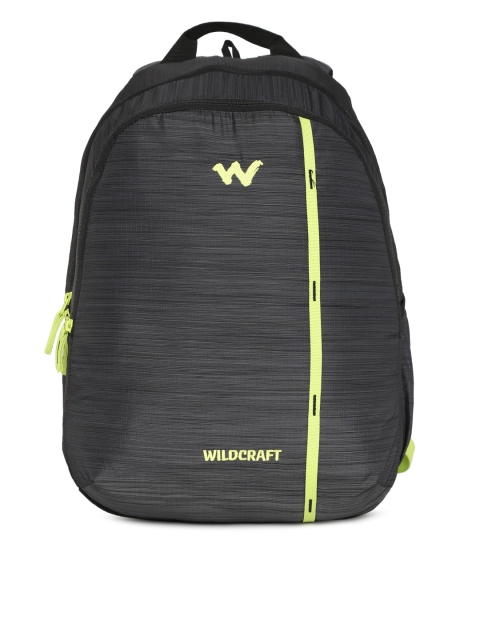 

Wildcraft 1 Flare Unisex Black Solid Backpack