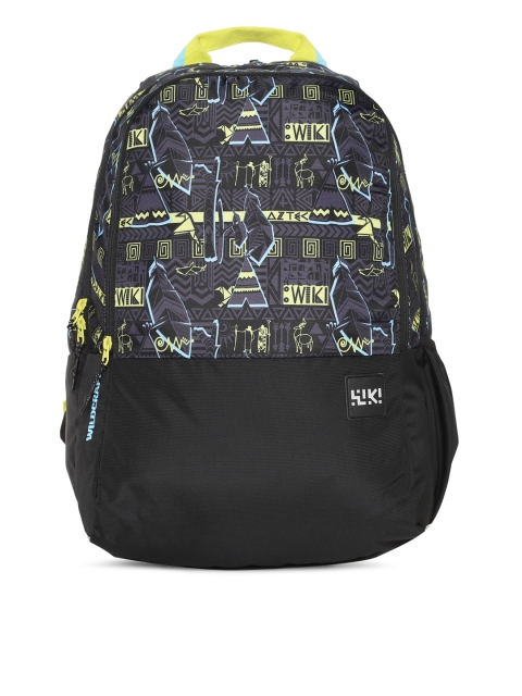 

Wildcraft Wiki 1 Aztec Unisex Black Graphic Backpack