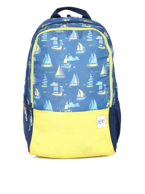 

Wildcraft Wiki J3 Sailor Unisex Blue & Yellow Graphic Backpack