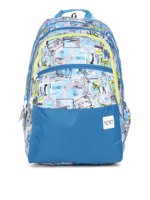 

Wildcraft Wiki 8 Stamp Unisex Blue Wiki 8 Stamp Printed Backpack