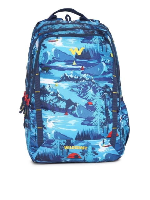 

Wildcraft 7 Outdoor Unisex Blue Graphic Backpack