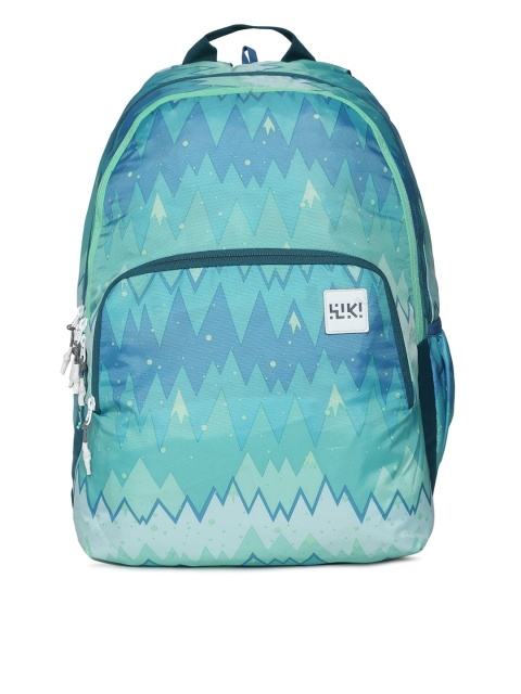 

Wildcraft Wiki 4 Ombre Unisex Green & Blue Graphic Backpack