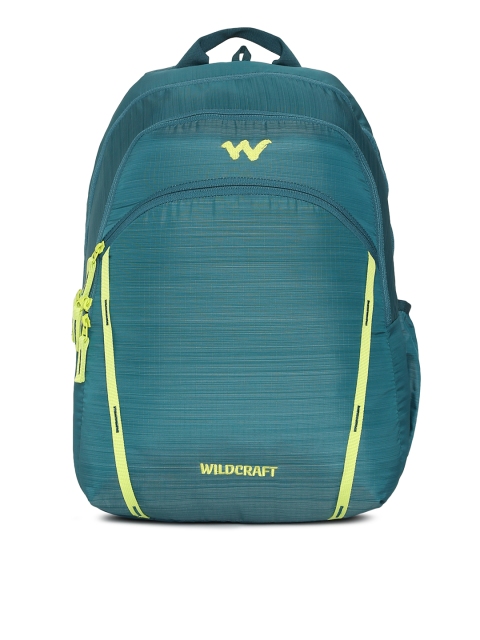 

Wildcraft 2 Flare Unisex Teal Solid Backpack