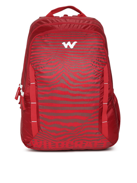 

Wildcraft 6 Wild Unisex Red Graphic Backpack
