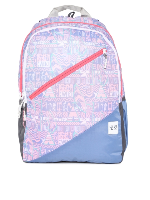 

Wildcraft Wiki 3 Aztec Unisex Purple & Pink Graphic Backpack