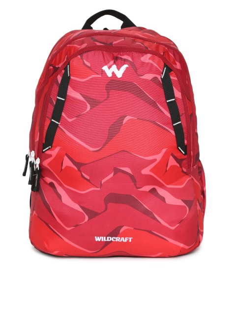 

Wildcraft 4 Pablo Unisex Red WC 4 Pablo Graphic Backpack