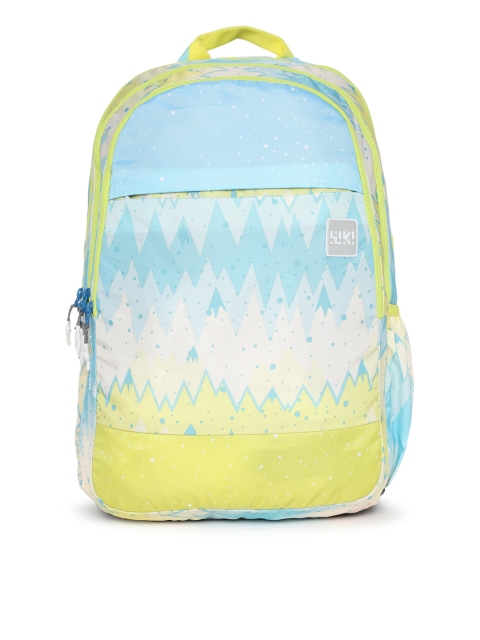 

Wildcraft Wiki 5 Ombre Unisex Yellow & Sea Green Graphic Backpack