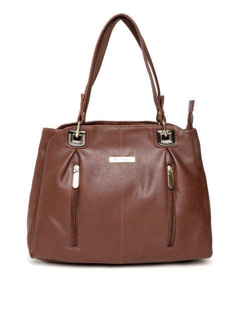 

Mast & Harbour Brown Solid Shoulder Bag
