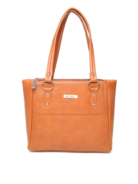 

Mast & Harbour Tan Brown Solid Shoulder Bag