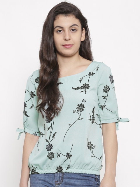 

CODE by Lifestyle Women Green Printed Top
