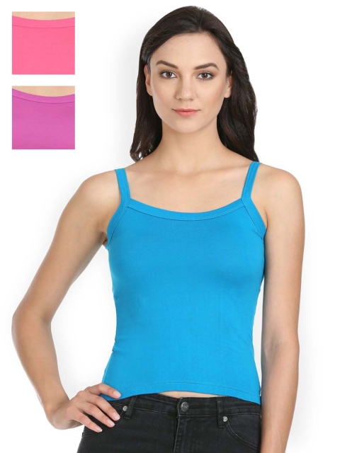

Bodycare Pack of 3 Camisole E51FIRLINPI, Pink
