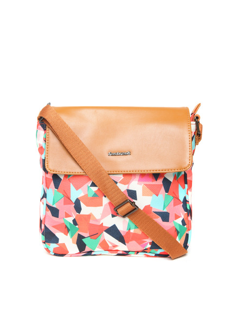 

Fastrack Multicoloured Printed Sling Bag, Multi
