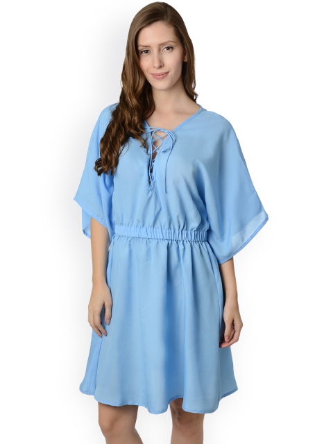 

Da Intimo Blue Kaftan Cover-Up Dress DIS-129