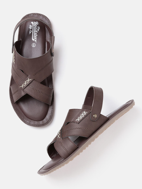 

Roadster Men Brown Comfort Sandals