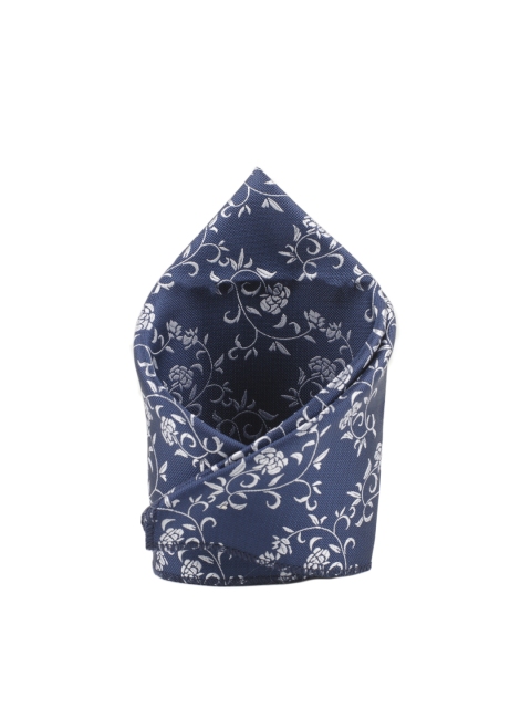 

Tossido Men Blue Woven Pocket Square