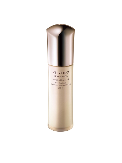 

SHISEIDO Benefiance Wrinkleresist24 Day Emulsion SPF 15 Face Moisturiser 75 ml, Nude