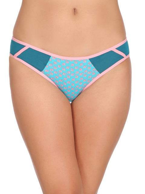 

Clovia Women Green Printed Bikini Briefs PN2218P17XL