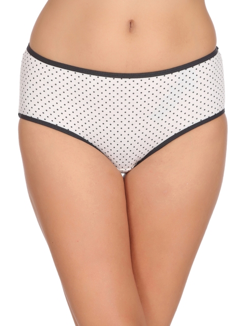 

Clovia Women Black & White Colored Hipster Briefs PN2214P13XXL