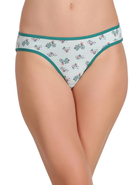 

Clovia Women Green Cotton Low Waist Bikini Briefs PN2230P11XXL