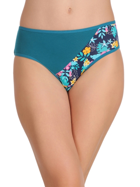 

Clovia Women Green Printed Bikini Briefs PN2210P17XL